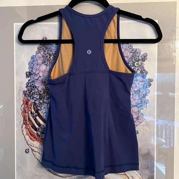 Lululemon blue tank, small - Picture 2 of 3